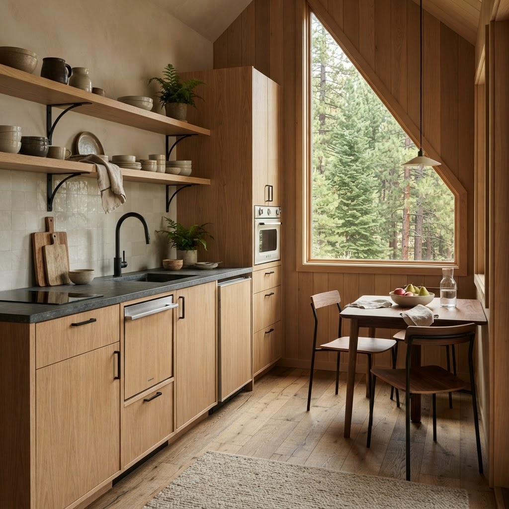 Cabin kitchen